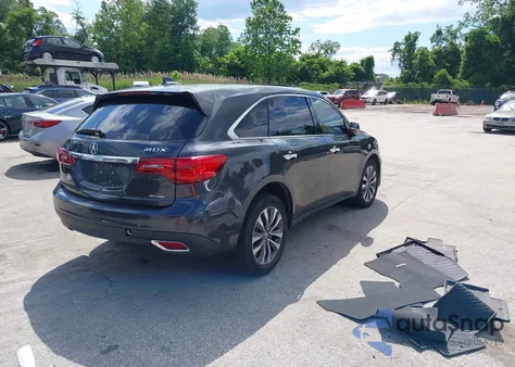 2016 Acura Mdx Technology Acurawatch Plus Packages/Technology Package z USA, uszkodzony, nr VIN 5FRYD4H42GB028690